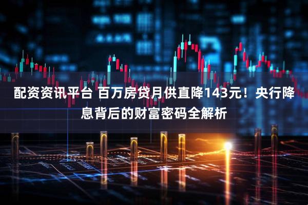 配资资讯平台 百万房贷月供直降143元！央行降息背后的财富密码全解析