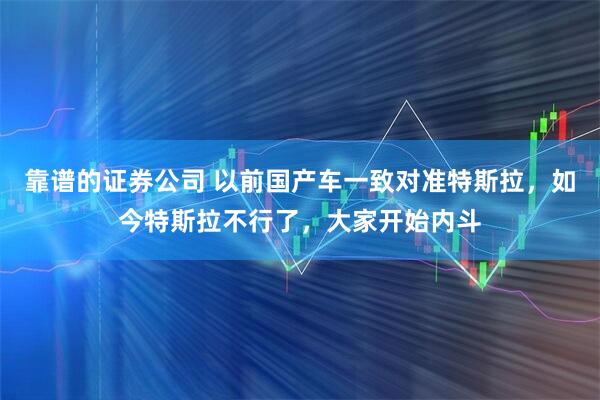 靠谱的证券公司 以前国产车一致对准特斯拉，如今特斯拉不行了，大家开始内斗